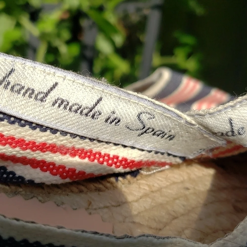 LARA ESPADRILLE Red White Blue 37